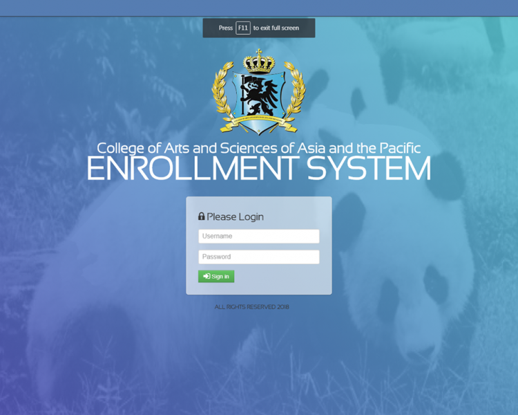 CASAP Automated Enrollment System Using PHP/MySQLi With Source Code ...